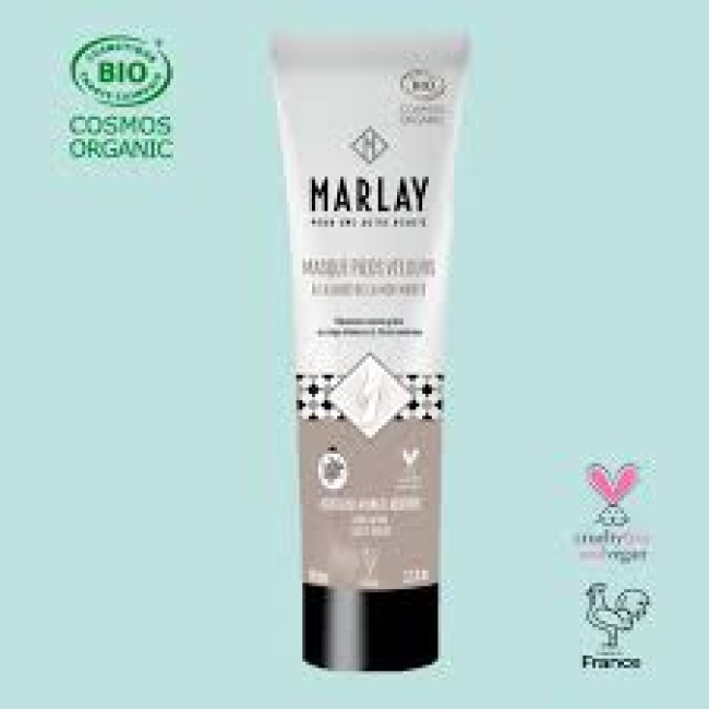 Masque Pieds Velours BIO 100ml - À la boue de la Mer Morte